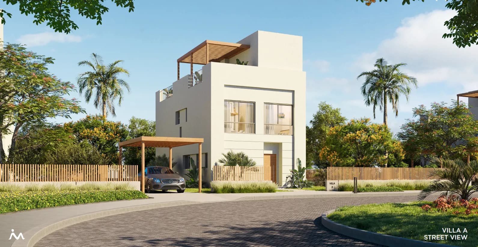 Villa, makadina