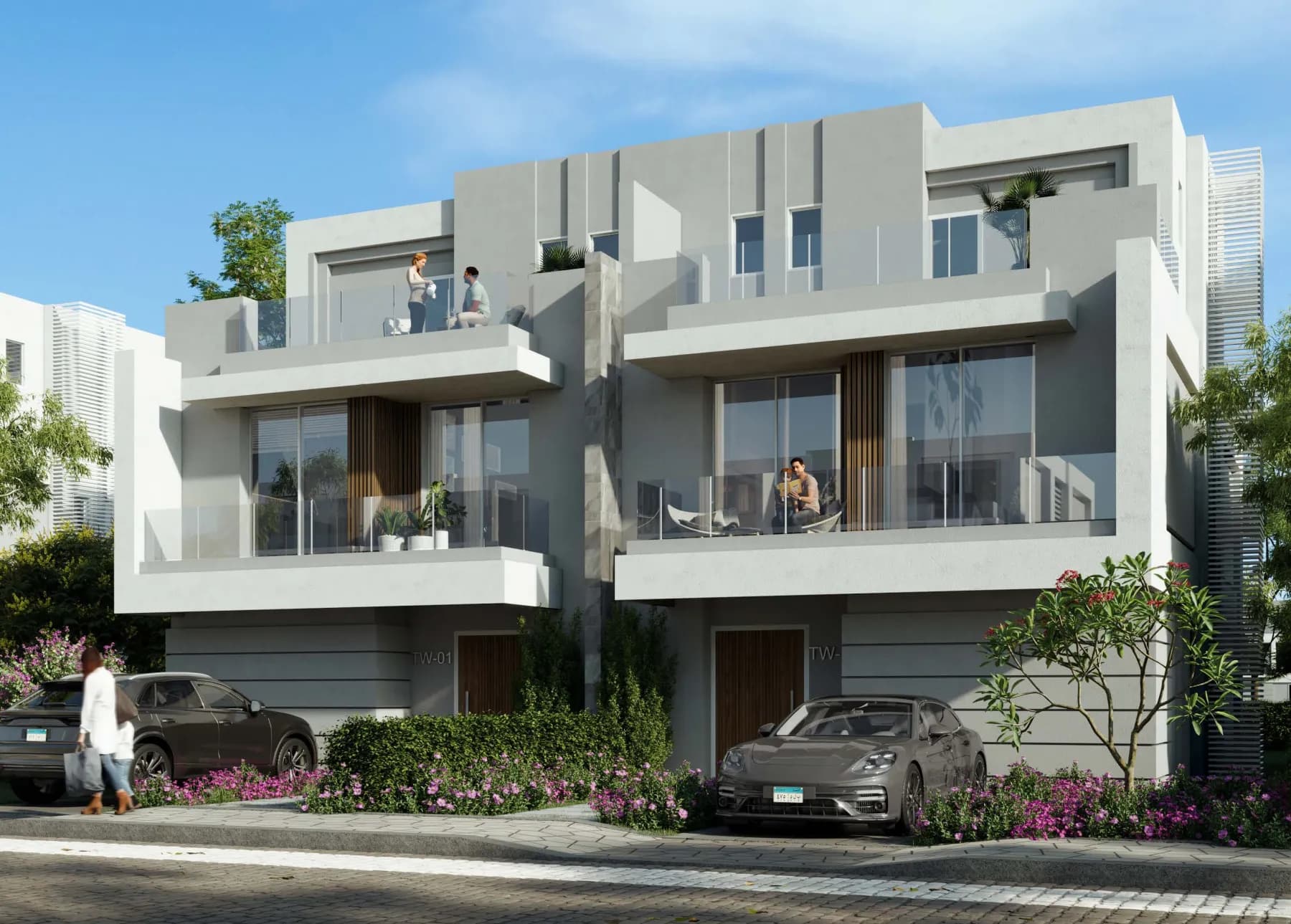 Twinhouse, El Patio Town