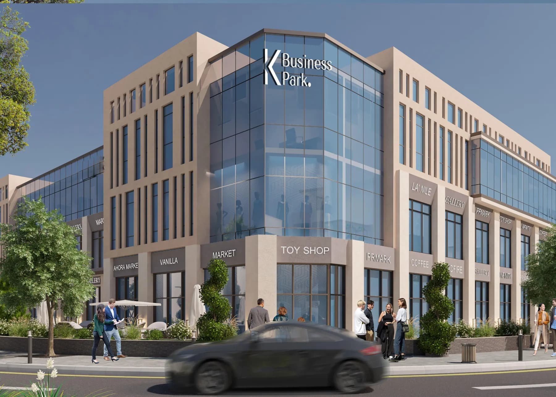 Retail, K Business Park