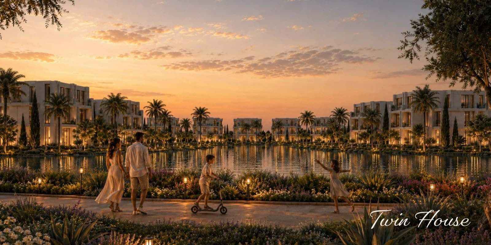 Twinhouse, Villagio Gray