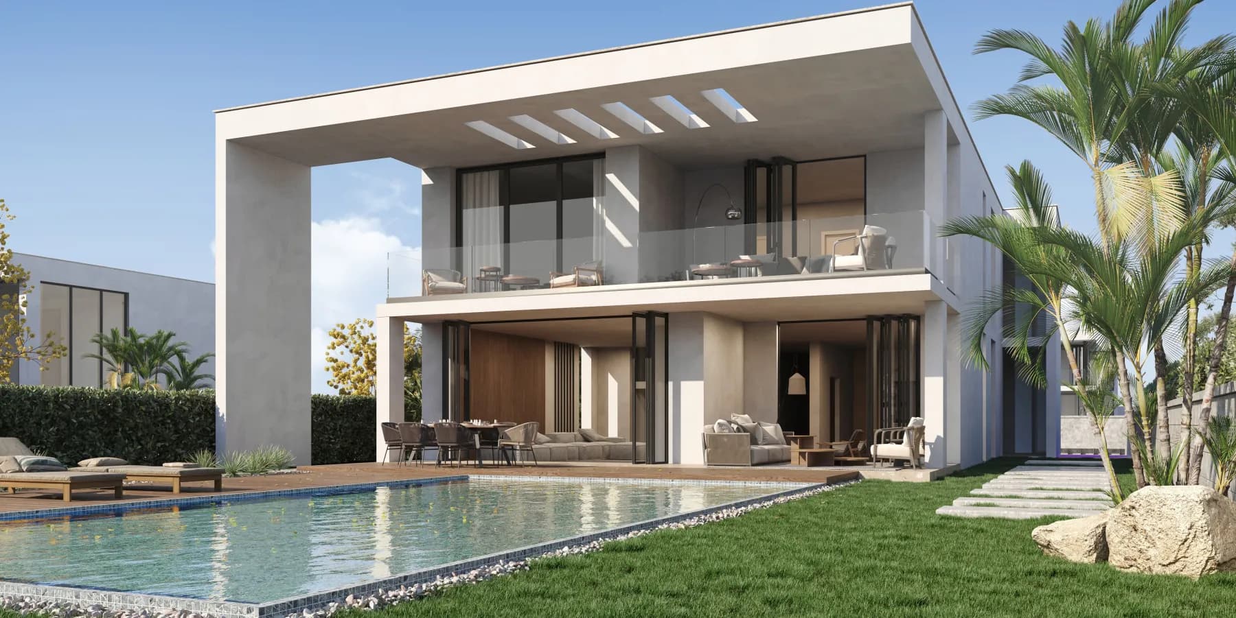 Villa, Direction white Phase one