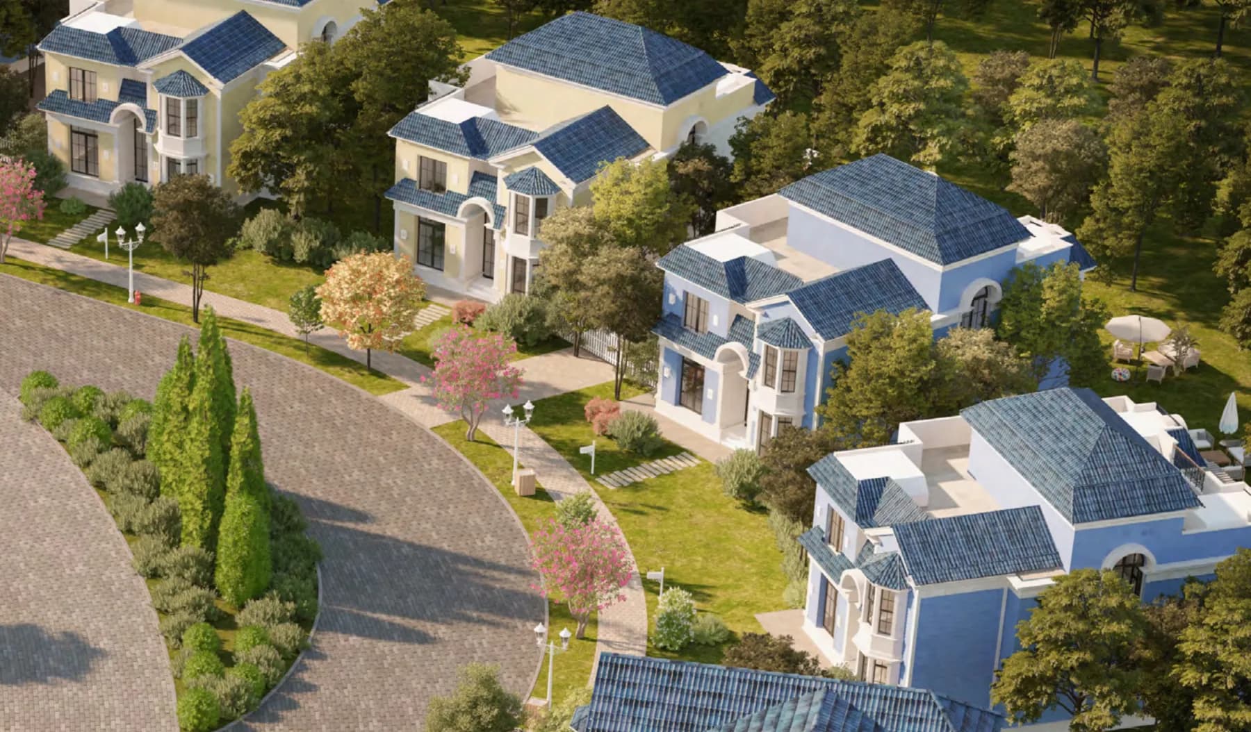 Villa, Lagoon Beach Park Mountain View I City New Cairo