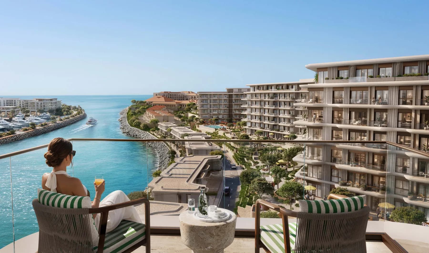 Duplex, Marina waterfront residences